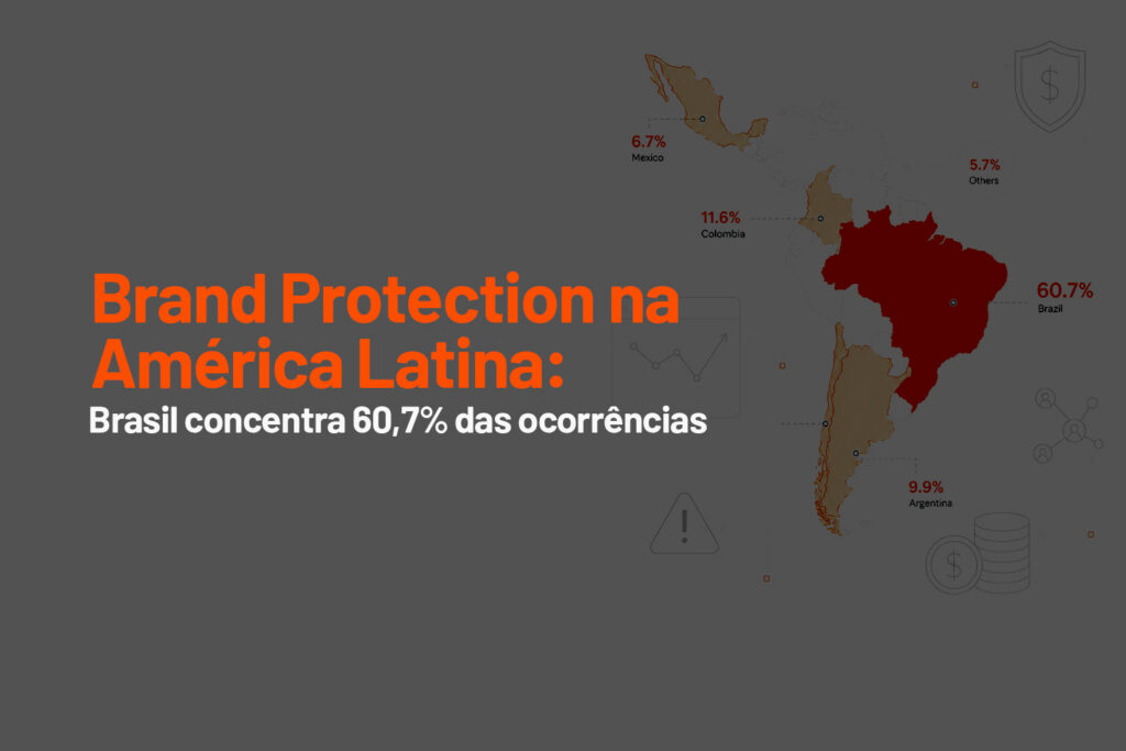 Brand Protection na América Latina: Brasil concentra 60,7% das ocorrências